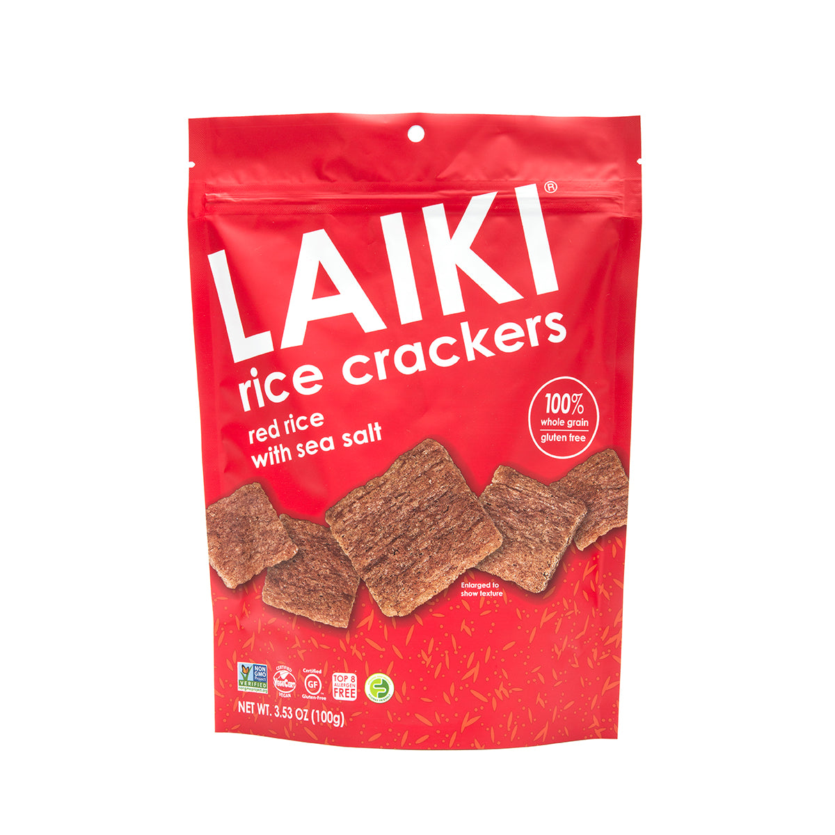 Red Rice Crackers